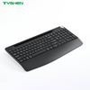 RGB Backlit 108 Keys Wireless Keyboard with Bluetooth 2.4G Rechargeable