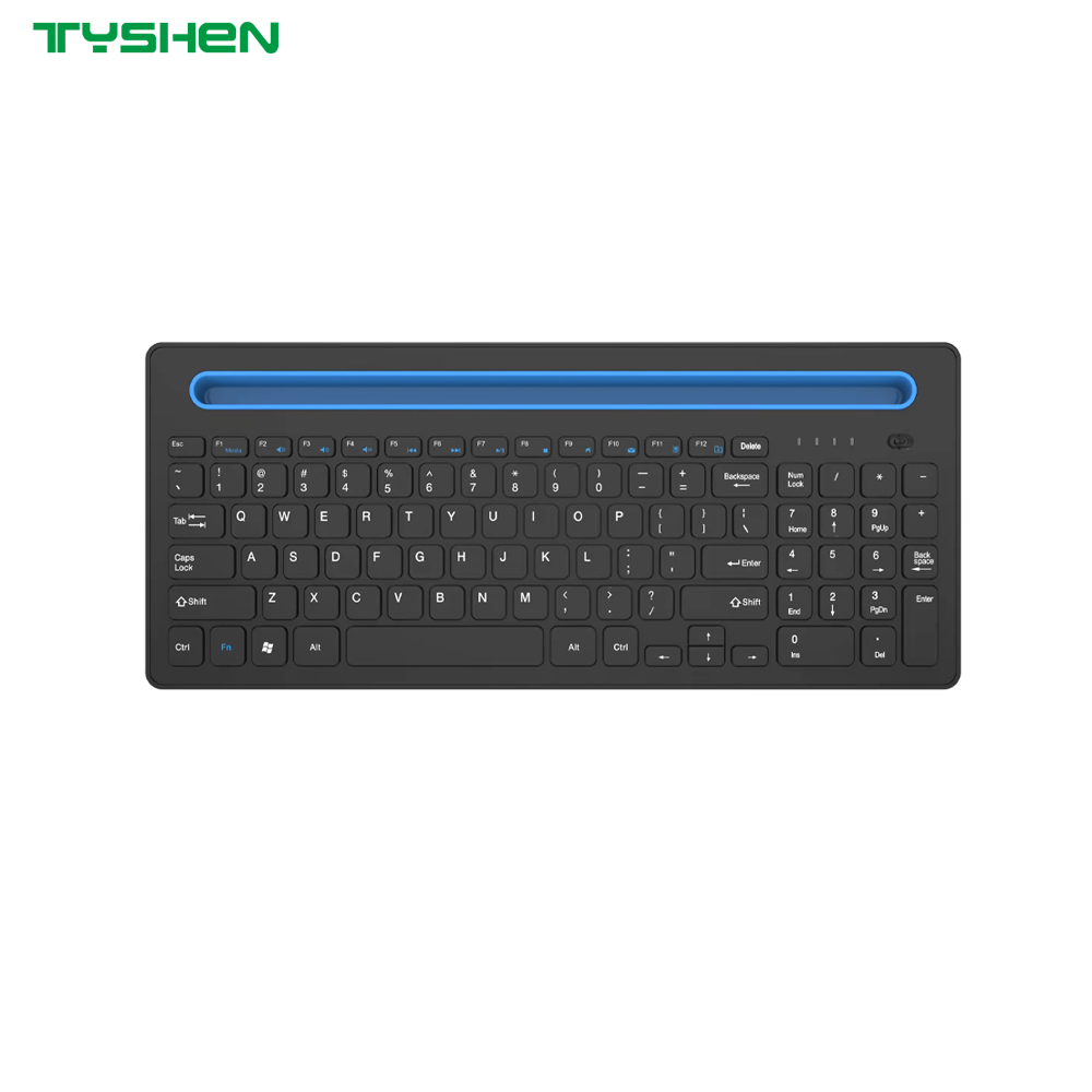 Factory Wireless Keyboard 2.4G Bluetooth 5.0+3.0 Scissor Structure Desktop