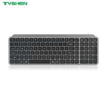 Full Size Dual Mode Wireless Keyboard 2.4G Bluetooth OEM Office Use