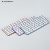 Ultra Thin 78 Keys Wireless Aluminum Keyboard for Tablet Laptop Office
