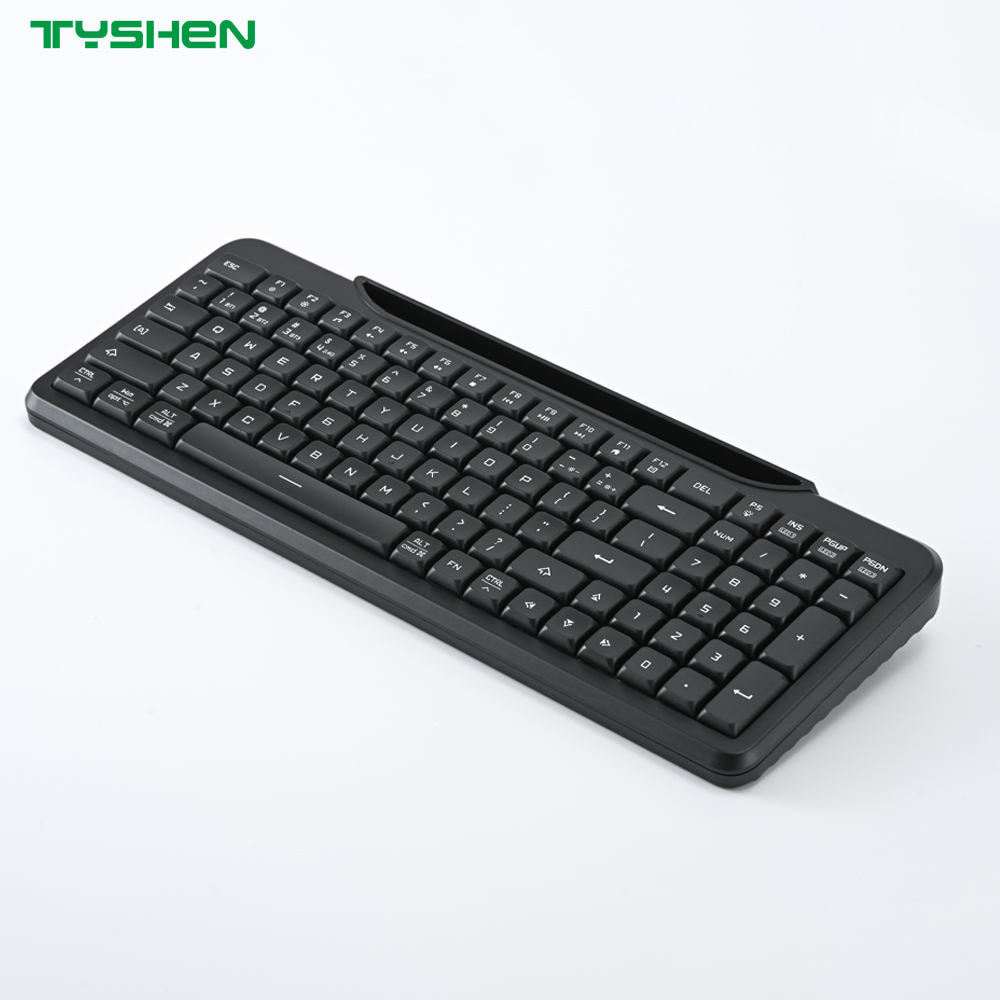 99 Keys Scissor Wireless Keyboard with Bluetooth 2.4G Office Rechargeable