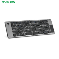 Wholesale Foldable Bluetooth Keyboard with Touchpad Auto Sleep Portable
