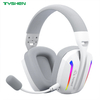 RGB Wireless Headset 5.1 Audio Bluetooth Headphones With Detachable Noise Cancelling Microphone