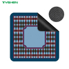 Custom Logo Jacquard Mahjong Table Mat 2mm Thick Non Slip Card Game Pad