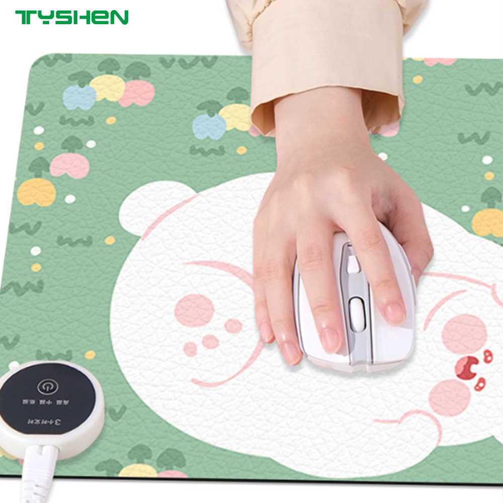 Factory Direct Heated Mouse Pad with Hand Warmer and Custom Logo