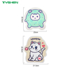 Cute Cartoon Irregular Shaped Mouse Pad with Stitched Edge and Anti-Slip Base