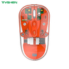 Transparent 2.4G & Bluetooth Dual-Mode 6 Keys Adjustable DPI Type-C Mouse