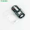 Crystal Transparent 2.4G & Bluetooth Dual-Mode 6 Keys Adjustable DPI Computer Mouse