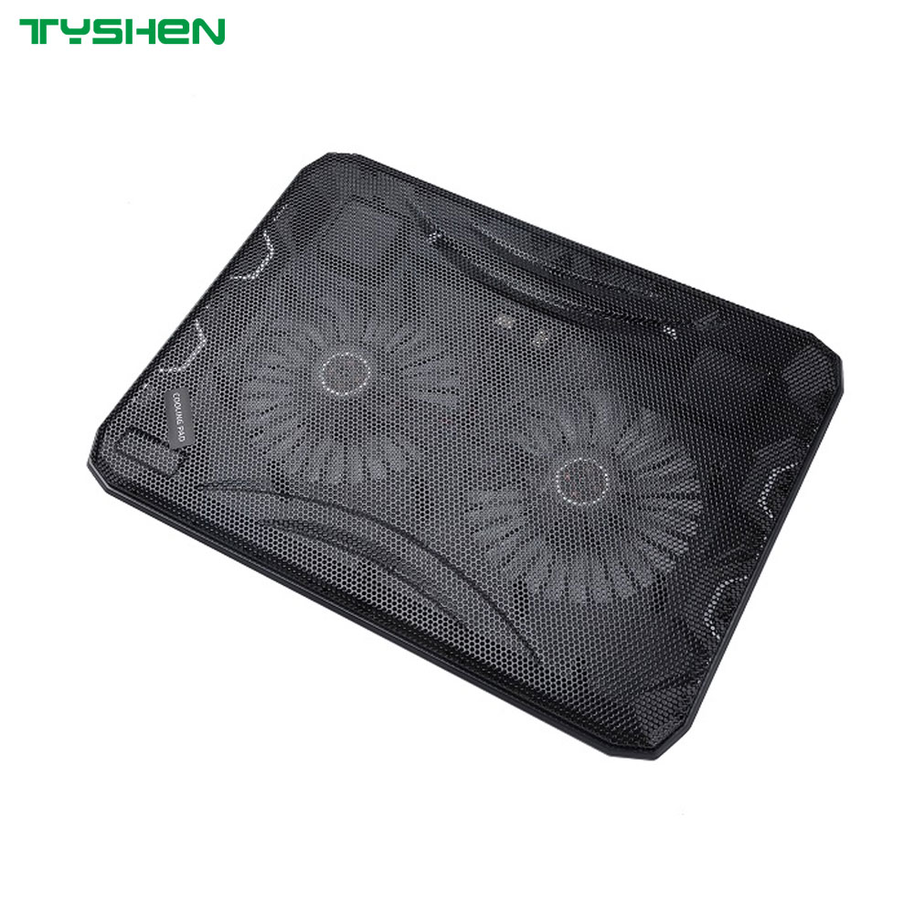 Fixed Height Dual Fan Laptop Cooling Pad