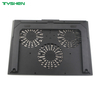 Adjustable 3-Fan Laptop Cooling Pad with Phone Holder