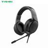 40mm Wired Gaming Headset Noise Cancelling Microphone 3.5mm Stereo Headphones PC Laptop