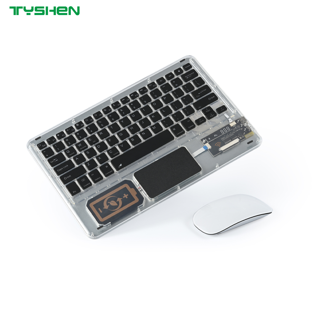 Touchpad Backlit Multi System for Tablet Laptop Office Keyboard