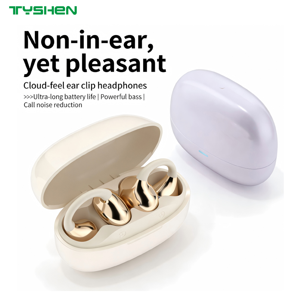 Open Ear Clip Headset with Ceramic Antenna Bluetooth 6.0 Stable Connection Wholesale