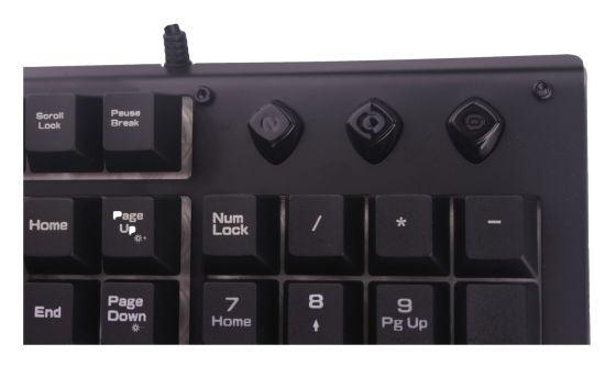 USB Gaming Keyboard Classic Design with Metal Front Panel