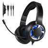Wired Best Cost High Performance Cheap PC PS4 Computer LED RGB Gaming Headset Wholesale for Gamer Shenzhen Headphones Noise Cancelling Earphone