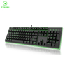 Full-Size Mechanical Keyboard with RGB Lighting Around