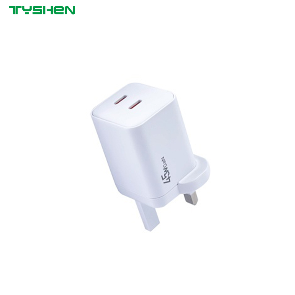 45W PD GaN Fast Charger PD65W/ 65W A+C/ 65W2C Foldable US Plug Travel Charger OEM