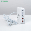 260W 8-Port Fast Charging Station phone/laptop Desktop Charger US/EU/AU/KR Fast Charger