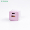 35W US Plug Mini Fast Charger with Dual Port USB&C Charger