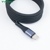 27W/60W Magnetic Braided Fast Charging Cable for iP/hone And/roid