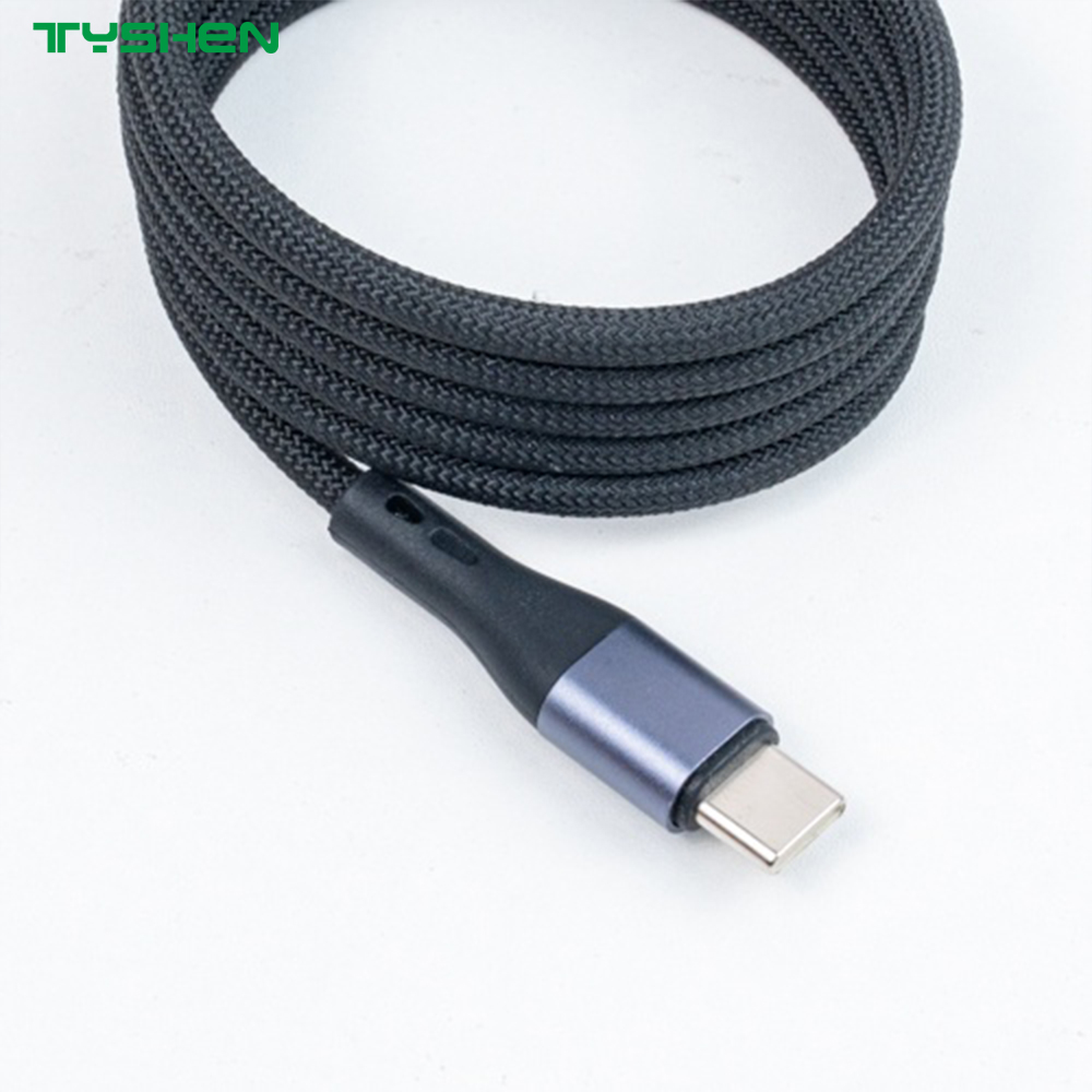 27W/60W Magnetic Braided Fast Charging Cable for iP/hone And/roid