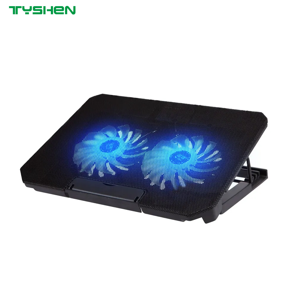 Laptop Cooling Pad with Dual 120mm Fans and Ultra Quiet Design