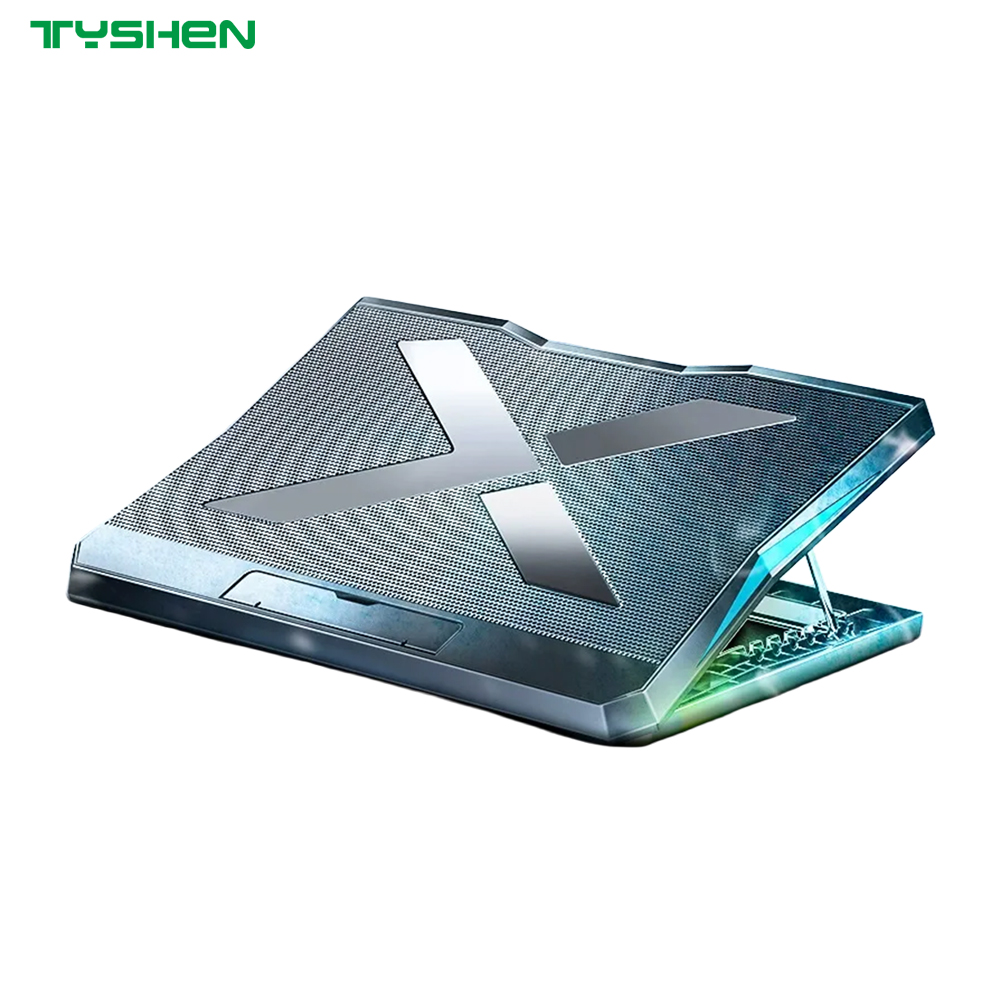 Gaming Laptop Cooling Pad with 6 Fans and Adjustable Stand