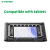 Adjustable Laptop Cooling Pad with Silent Fan Ergonomic Notebook Stand for Gaming
