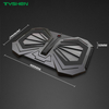 RGB Gaming Laptop Cooling Pad with RGB Light Bars and Adjustable Speed