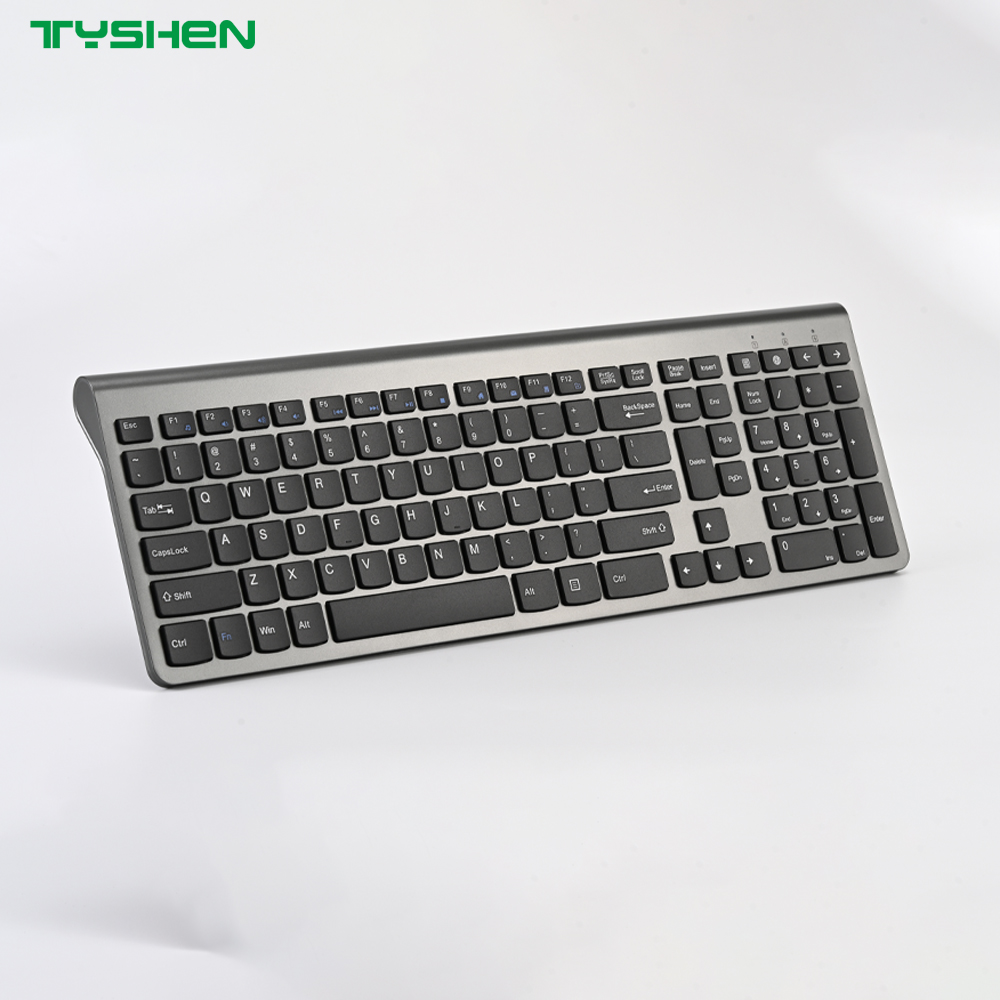 2.4G Wireless Office Keyboard OEM Supplier | Rechargeable Type-C Keyboard & Mouse Combo