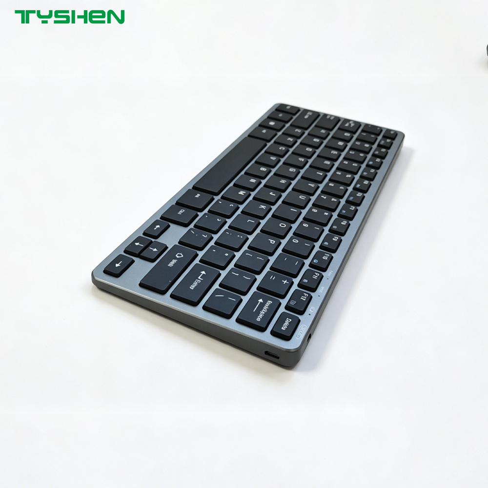 Wholesale 78 Keys Wireless Keyboard 2.4G Bluetooth Optional Scissor Rechargeable