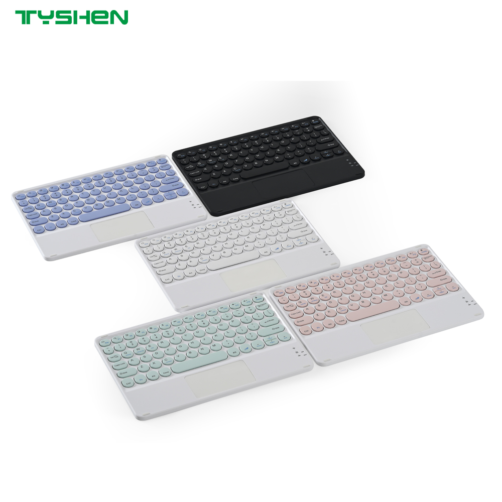Ultra Thin Dual Mode Wireless Keyboard 78 Keys Portable Lightweight