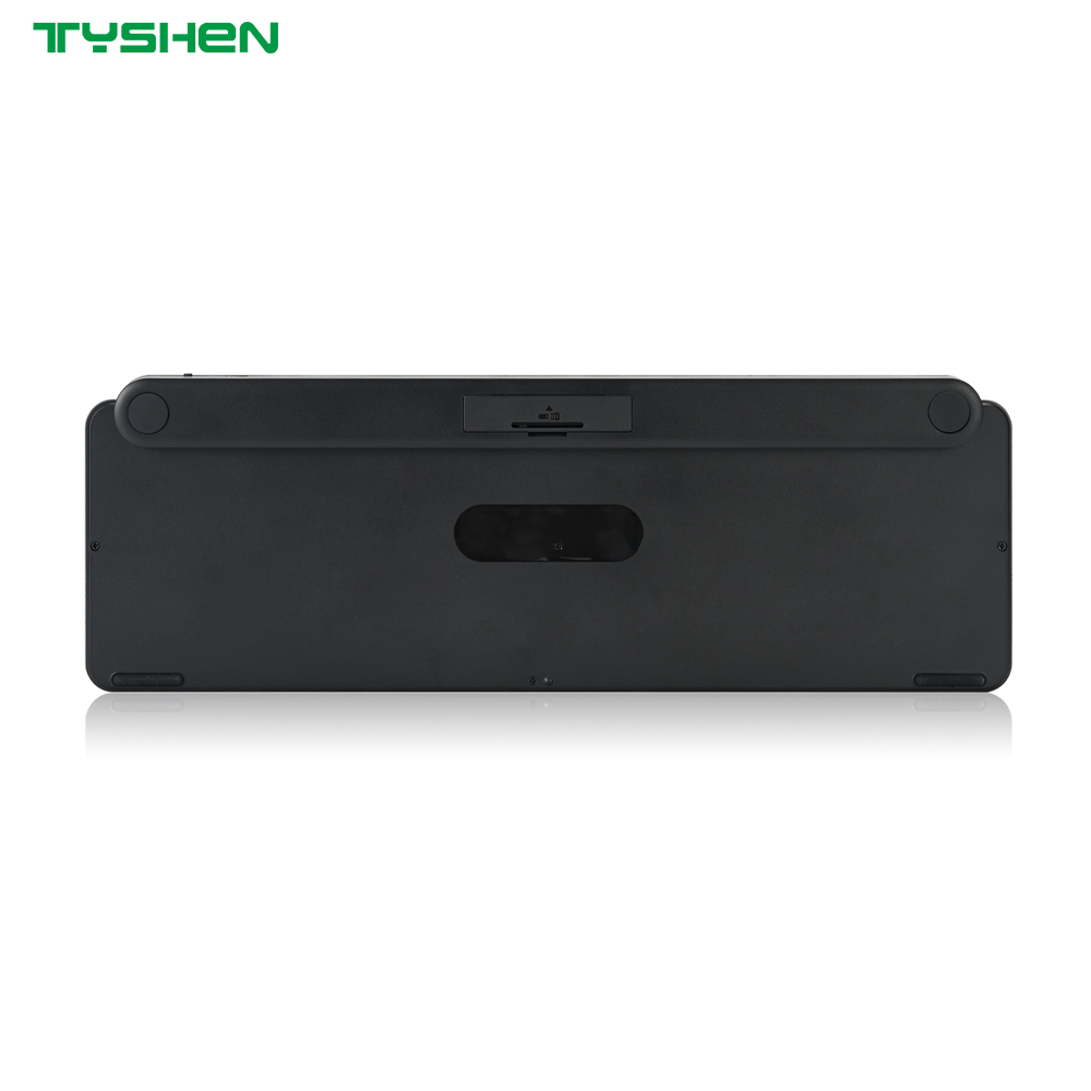 Full Size Dual Mode Wireless Keyboard 2.4G Bluetooth OEM Office Use