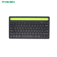 OEM 2.4G Wireless Keyboard Scissor Structure Dual Power Weighted Office Use