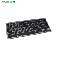 OEM Rechargeable 2.4G Compact Wireless Scissor Portable Office Typing Keyboard