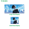 300×250mm Anime Mouse Pad with Stitched Edge and Anti-Slip Rubber Base