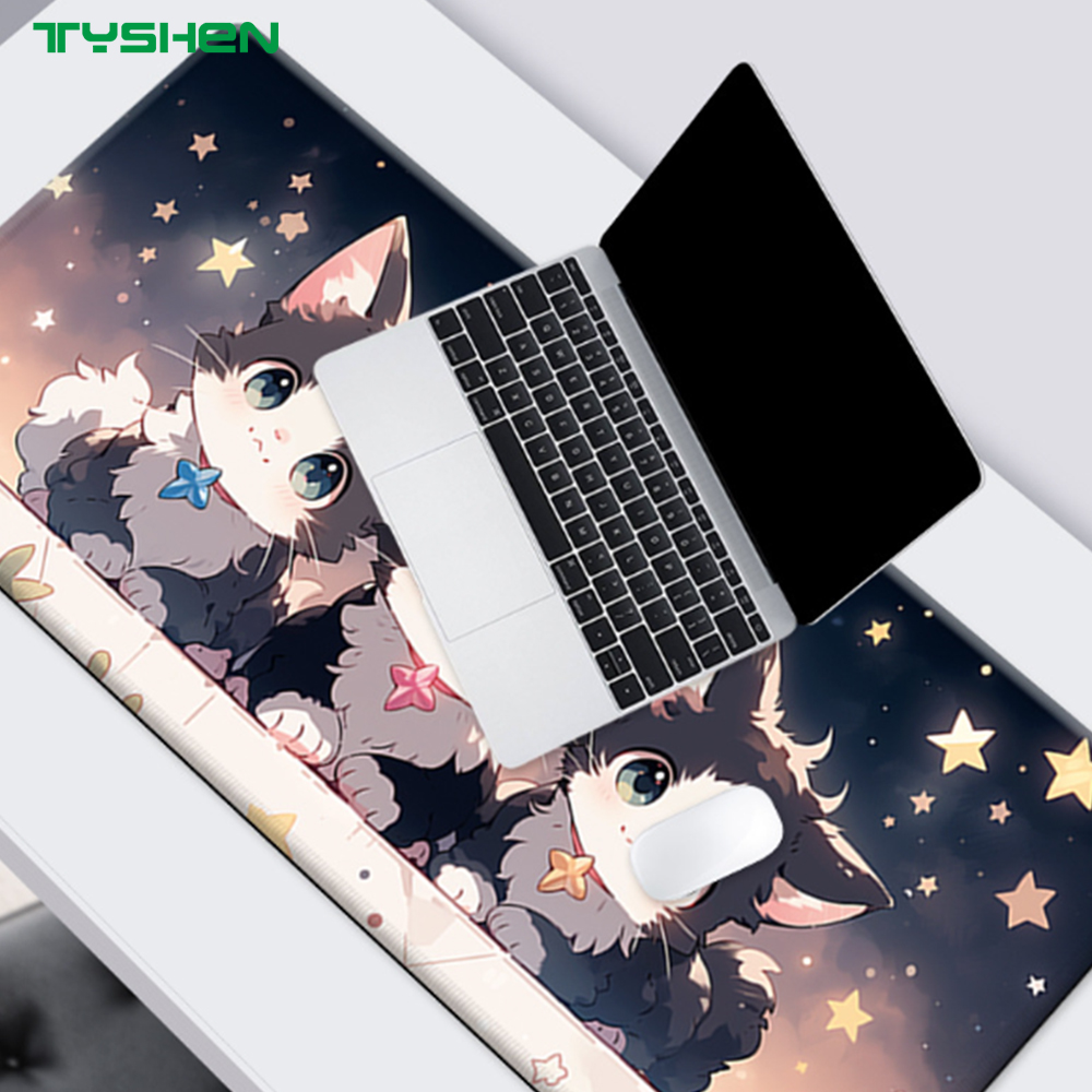 800*400mm Extra Large Mouse Pad with Anti-Slip Rubber Base and Anime Design
