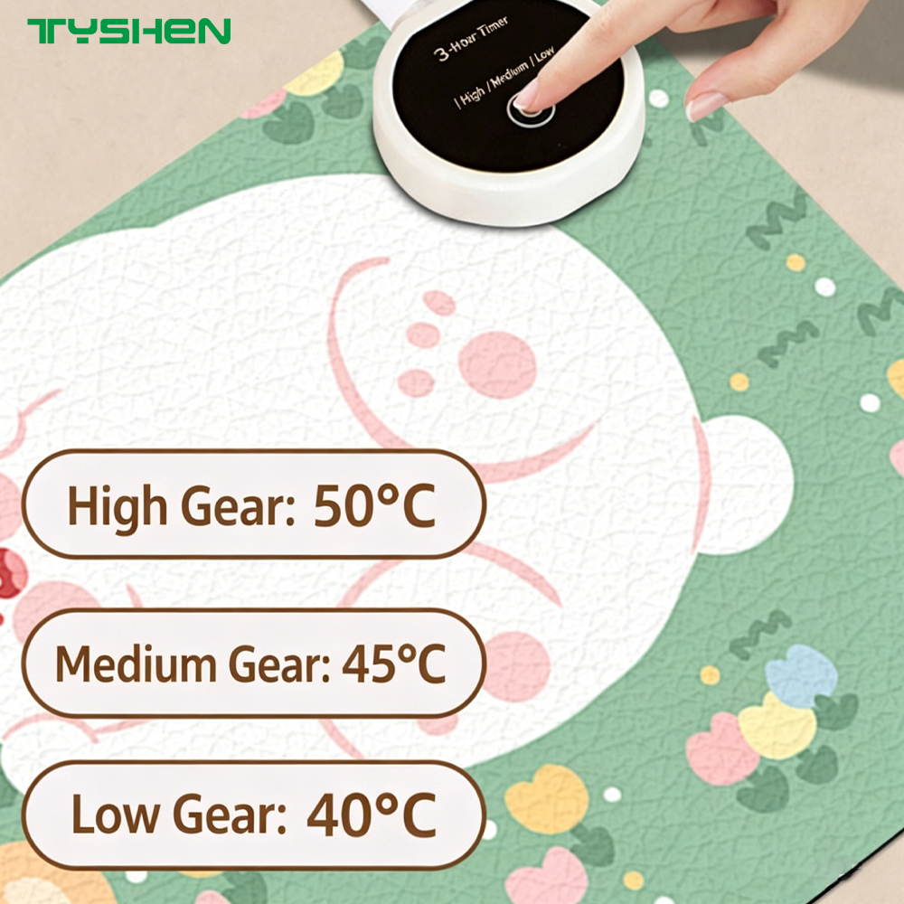 Factory Direct Heated Mouse Pad with Hand Warmer and Custom Logo