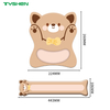 Cartoon Animal Keyboard Wrist Rest and Mouse Pad Set with Custom Logo Printing