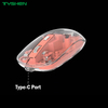 Crystal Transparent Magnetic Dual-Power 2.4G & Bluetooth Computer Mouse