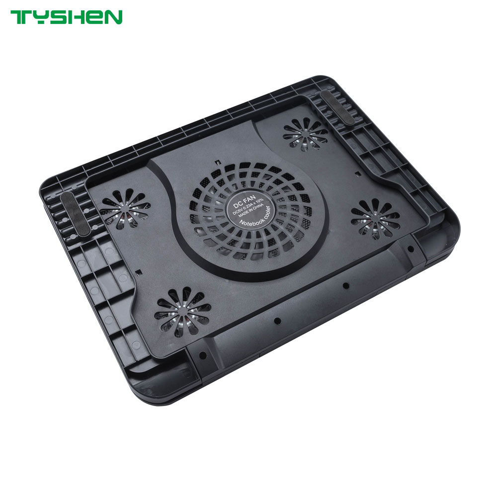 Adjustable Laptop Cooling Fan with Dual USB