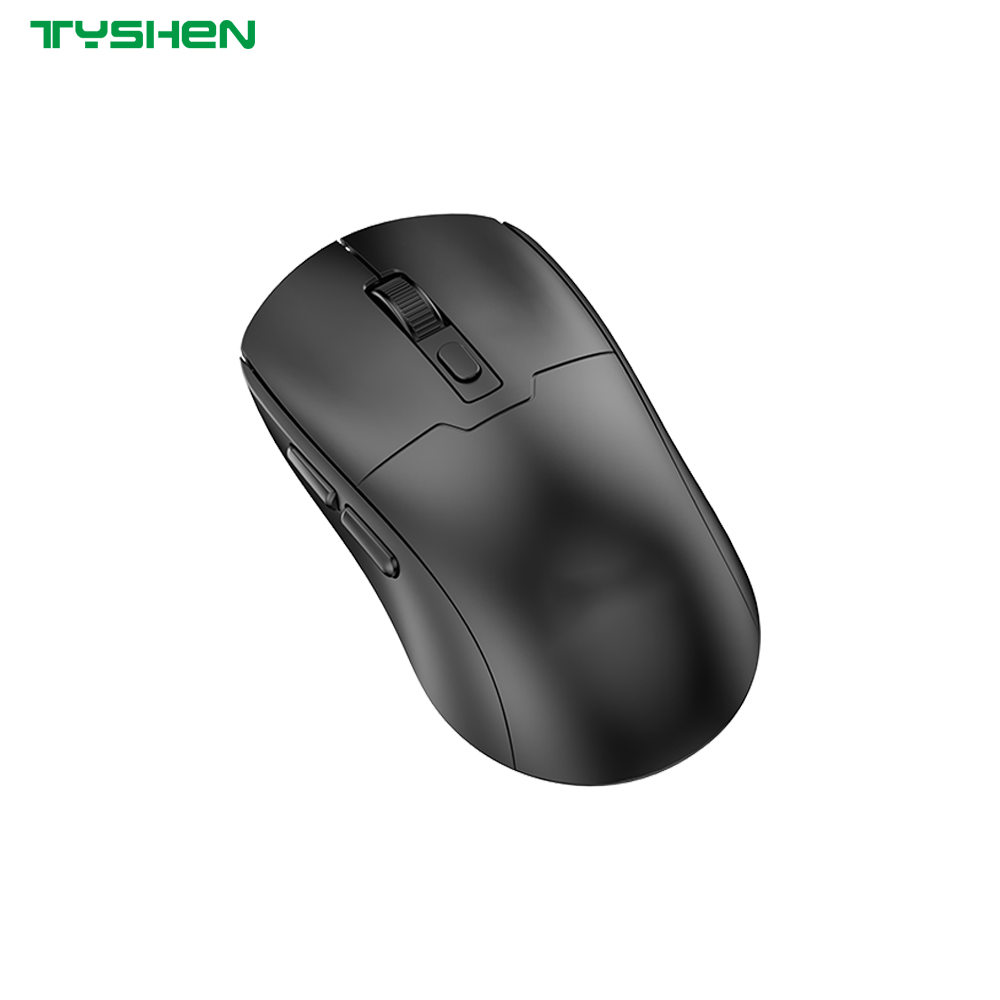 Wireless Mouse 2.4G+Bluetooth Silent Ergonomic Rechargeable Office Laptop Mouse