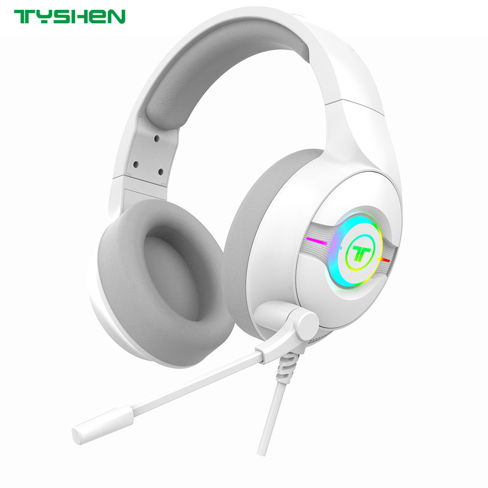 HiFi Stereo Bass RGB Gaming Wired Headset Noise Cancelling Microphone OEM
