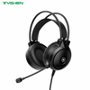 Wired Gaming Headset 50mm Driver RGB Light Noise Cancelling Mic OEM