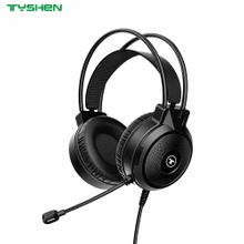 Wired Gaming Headset 50mm Driver RGB Light Noise Cancelling Mic OEM