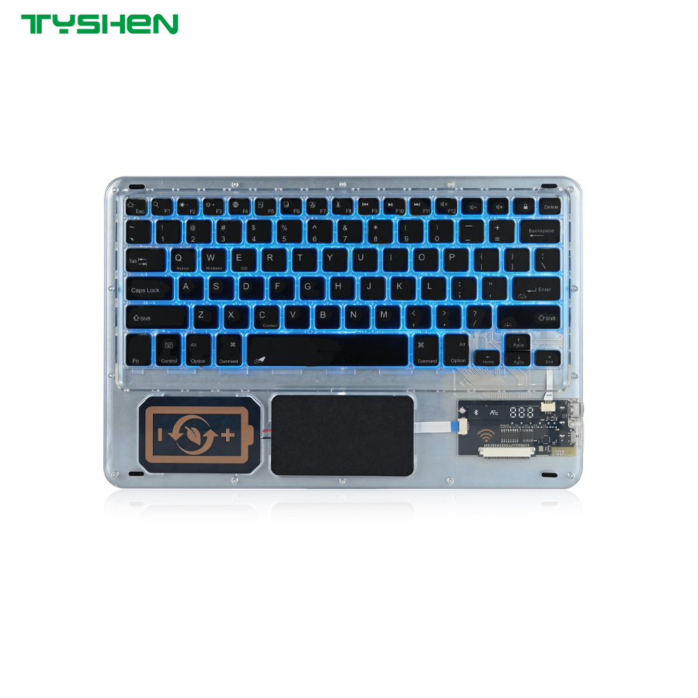 Touchpad Backlit Multi System for Tablet Laptop Office Keyboard
