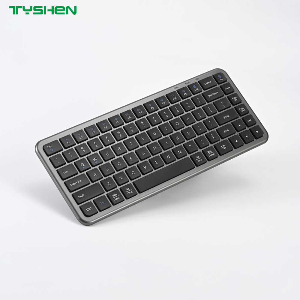 Bluetooth Multi Device Metal Slim Portable Office Tablet Keyboard