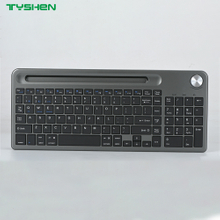 Wireless Keyboard with Multi-Device Control and Control Knob