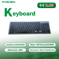2.4G Wireless Office Desktop Computer USB Receiver Stable Typing Keyboard Manufacturer