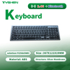 OEM Dual Mode 2.4G Bluetooth Office Desktop Laptop Tablet Typing Keyboard Factory